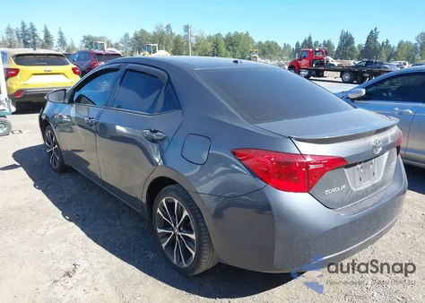 2019 Toyota Corolla Xse из США, поврежденный, VIN 5YFBURHE3KP919940